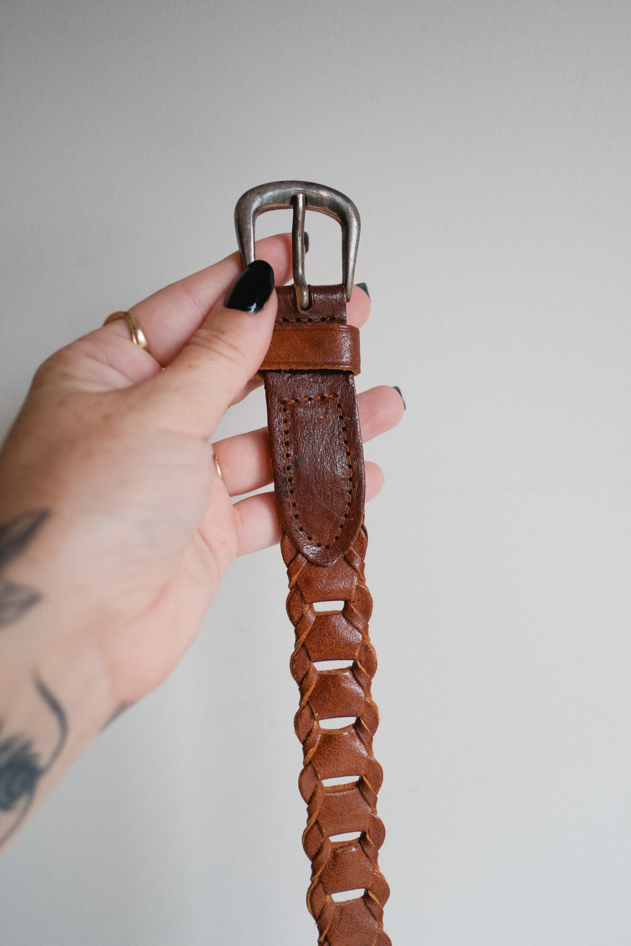TOFFEE LEATHER LINK